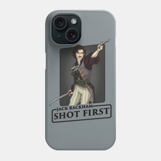 Jack shot first! Phone Case by jadepgraphicart