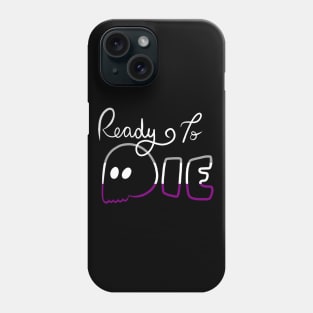 Ready To Die Emo Skull (Asexual Colors) Phone Case