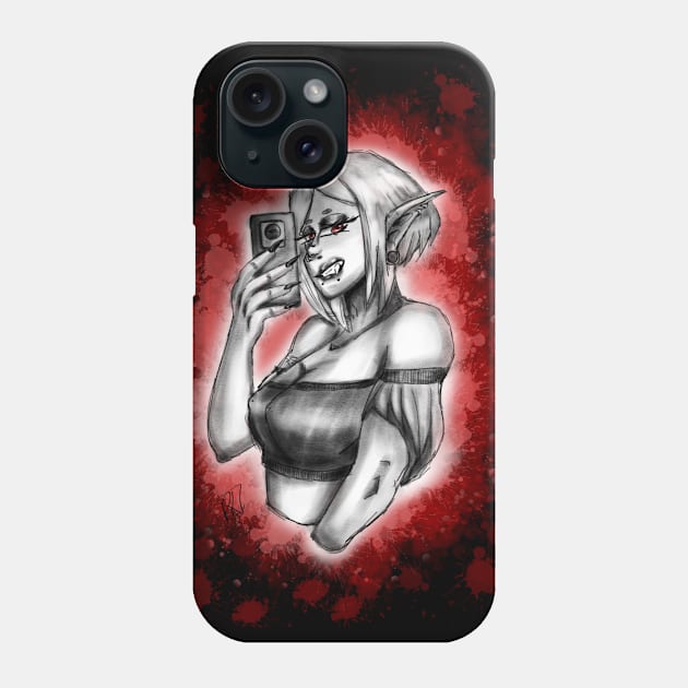 Vampire Queen Ryvan Phone Case by RLJarts