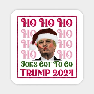 Funny Christmas Trump 2024 Magnet