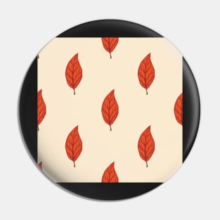 Red Leaf Pin