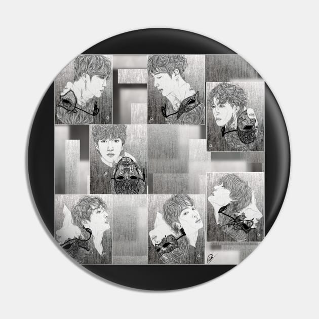 BTS - FAKE LOVE FANART SERIES Pin by dangerbeforeyou