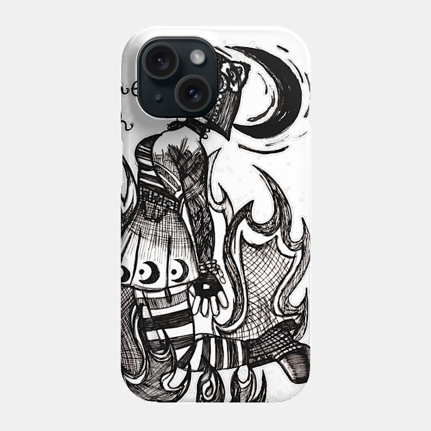 Burn the Witch Phone Case by PoesUnderstudy