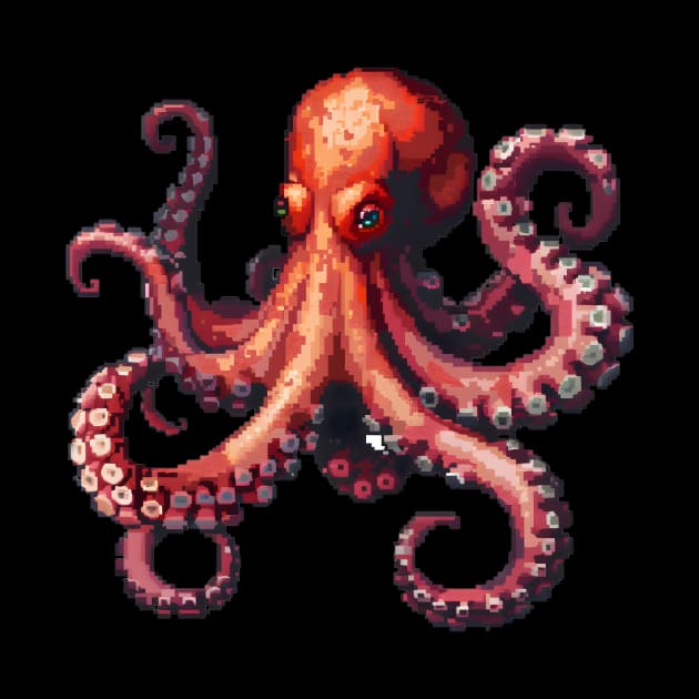 16-Bit Octopus by Animal Sphere