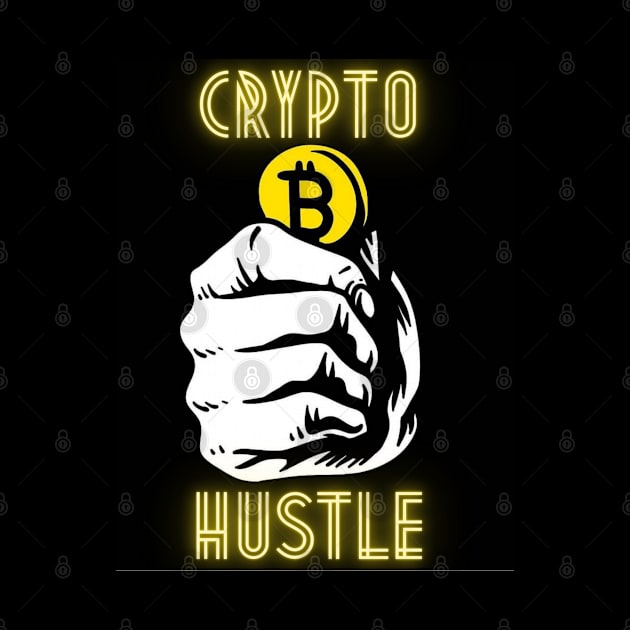 Crypto Hustle Bitcoin, Ethereum, Doge, XRP by jackofdreams22