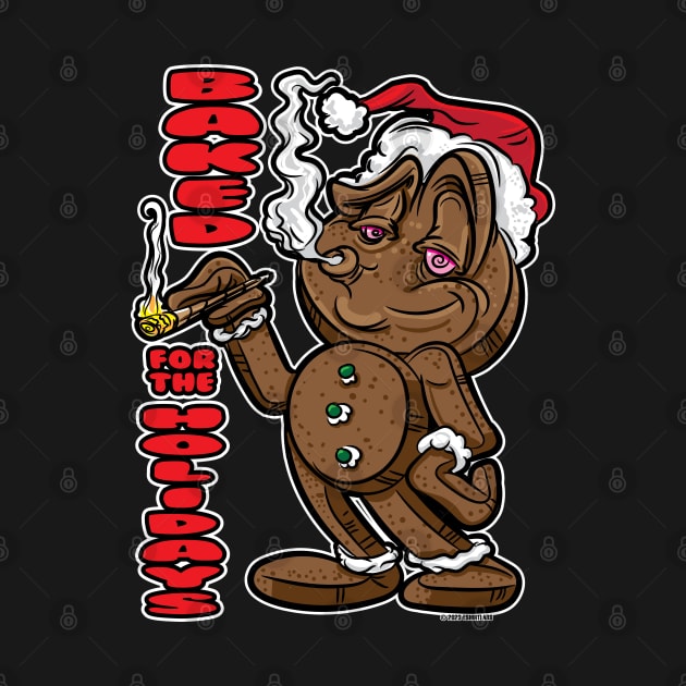 Baked for the Holidays Gingerbread Man by eShirtLabs