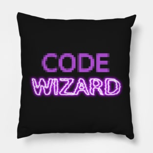 Code wizard Pillow