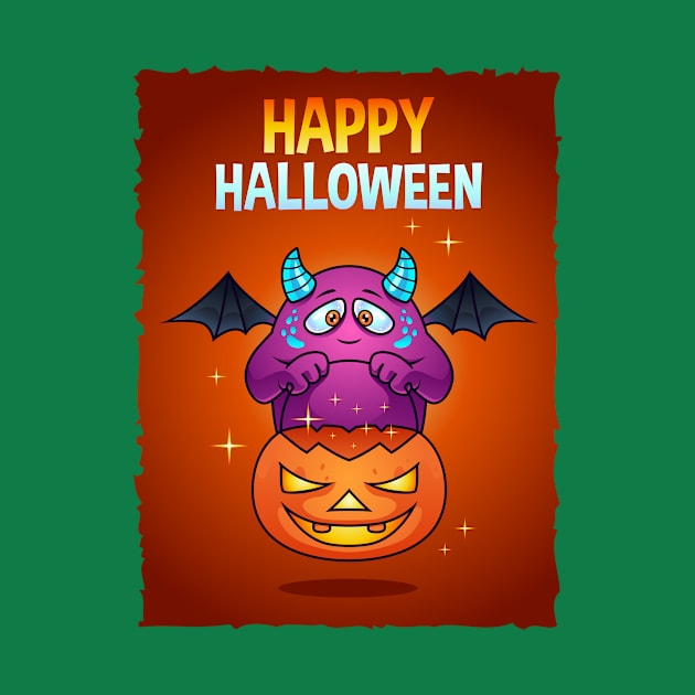 Cute Happy Halloween by Anonic
