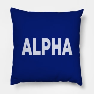 Alpha Pillow