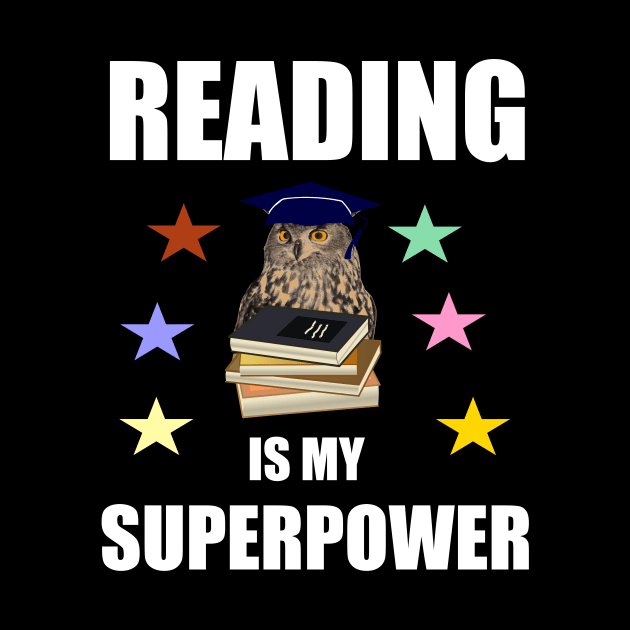 Reading is my superpower by cypryanus