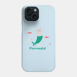 purrmaid Phone Case