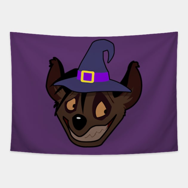 Halloween Hyena Tapestry by LuisP96