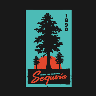 California Sequoia Trees National Park T-Shirt T-Shirt