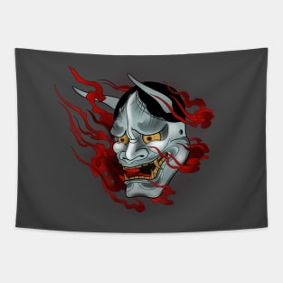 Hannya mask Tapestry