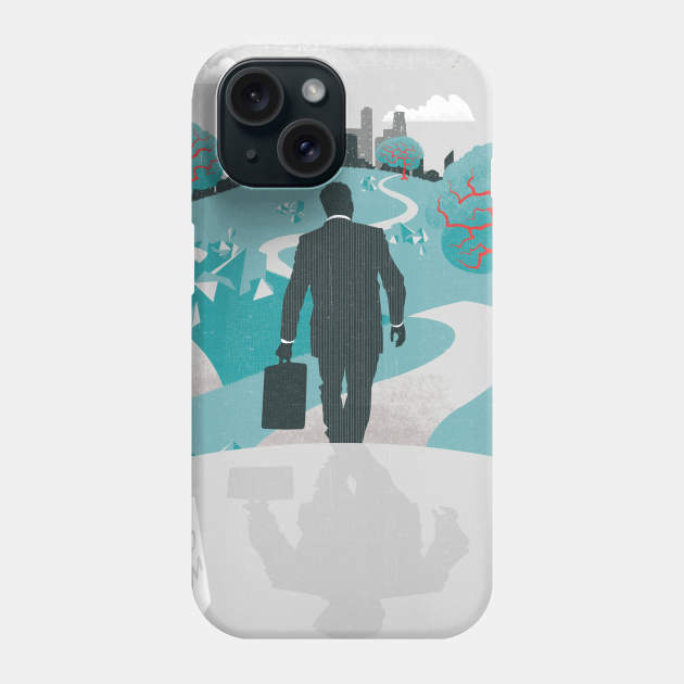 Caspian_business milestone Phone Case by Neil Webb | Illustrator