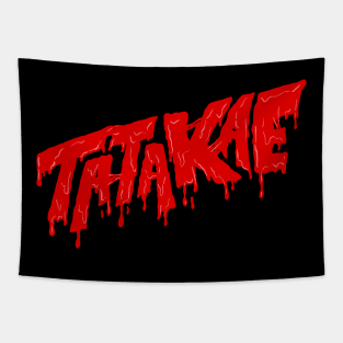 Tatakae Bloody Anime Spooky Tapestry