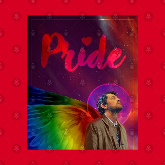 Castiel Pride 2021 by marv42