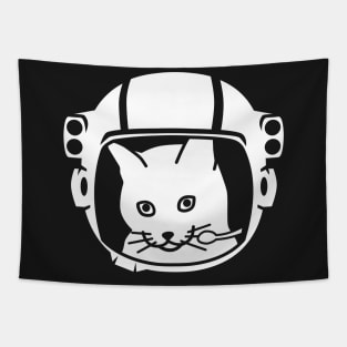 Cute & Funny Space Astronaut Cat Tapestry