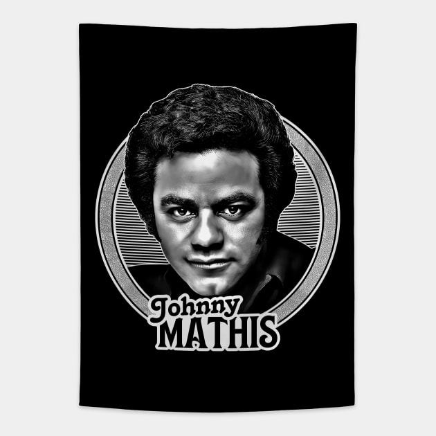 Johnny Mathis -- 70s Retro Fan Art Tapestry by DankFutura