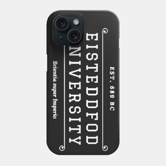 Eisteddfod University Logo Phone Case by Emily Lavin Leverett