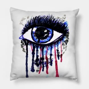 Big blue witch eye Pillow