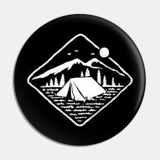 Camp Mode On (for Dark Color) Pin