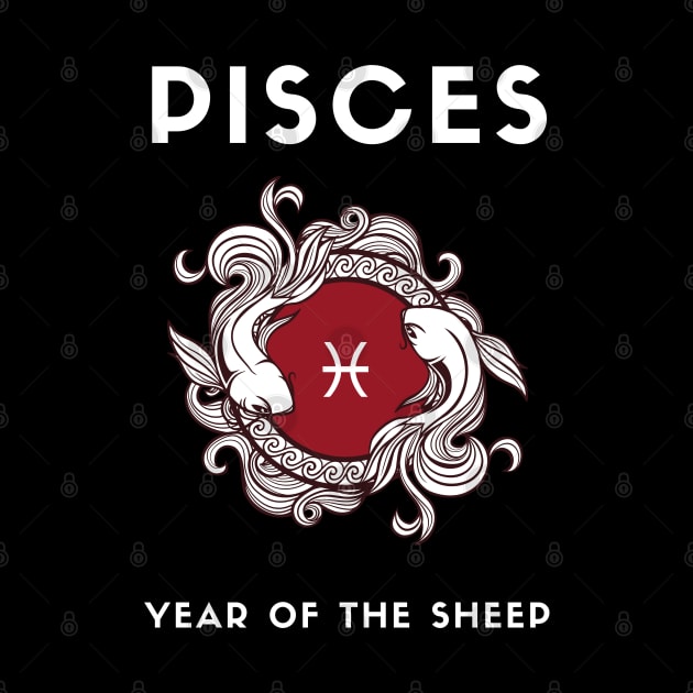 PISCES / Year of the SHEEP by KadyMageInk