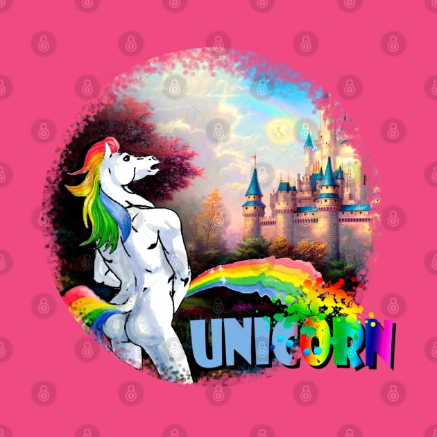 Bad unicorn by AmurArt