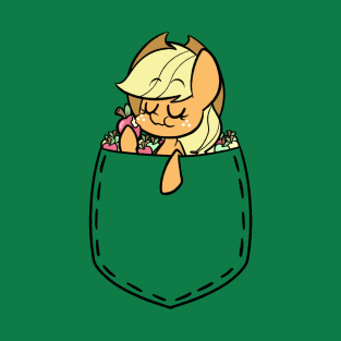 Apple in a Pocket T-Shirt