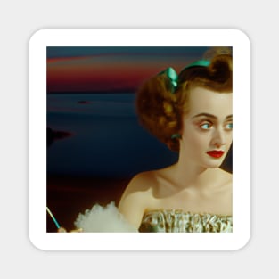 Legendary Actress Bette Davis Magnet