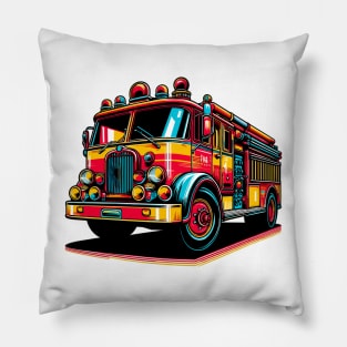 Fire Truck Pillow