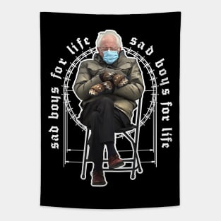 Sad Boys For Life / Bernie Meme Tapestry