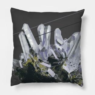 Quartz Geometric Crystal Pillow