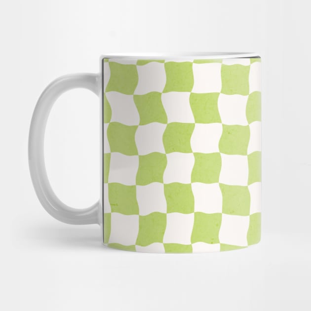 Aesthetic Checkered Mug