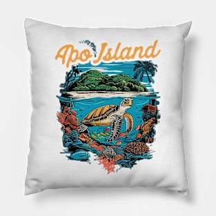 Apo Island Pillow