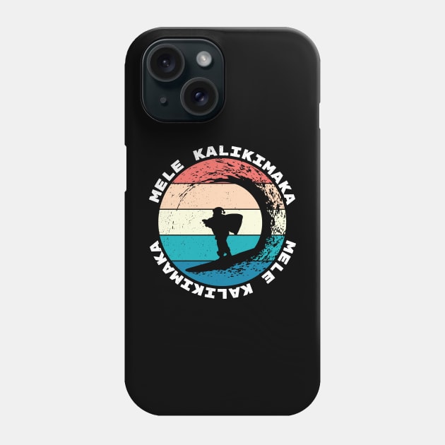 Mele Kalikimaka - Hawaiin Christmas Phone Case by Krishnansh W.