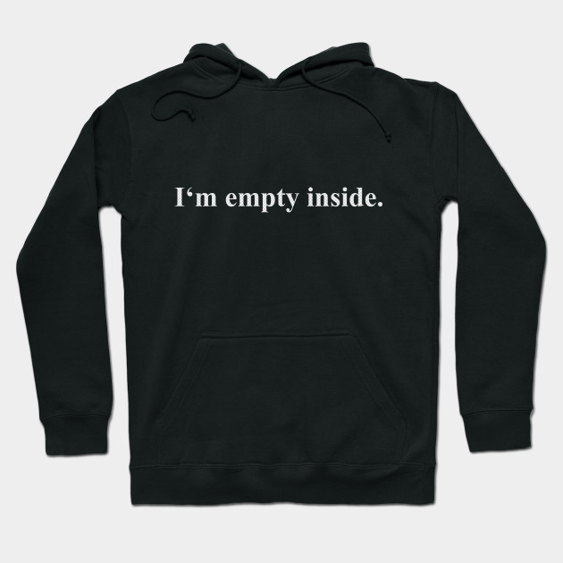 empty hoodie