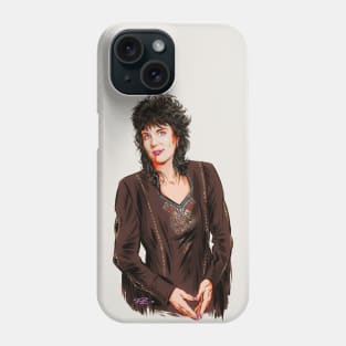 Holly Dunn - An illustration by Paul Cemmick Phone Case