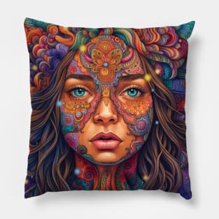 Fractured Reality Pillow