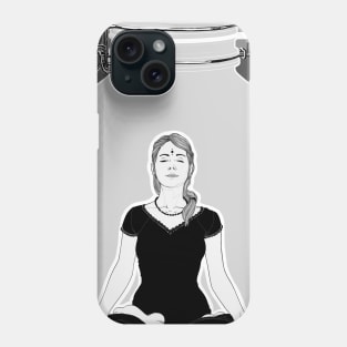 Hermetic vase - Girl version Phone Case