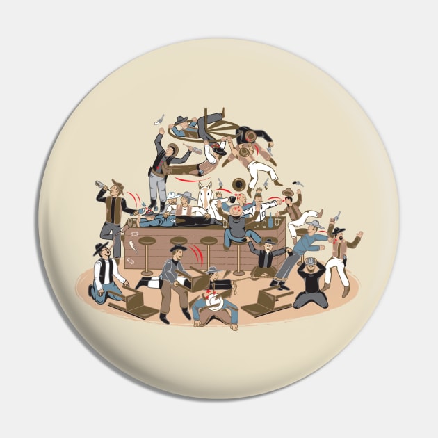 The Wild West Pin by SweetToothTees