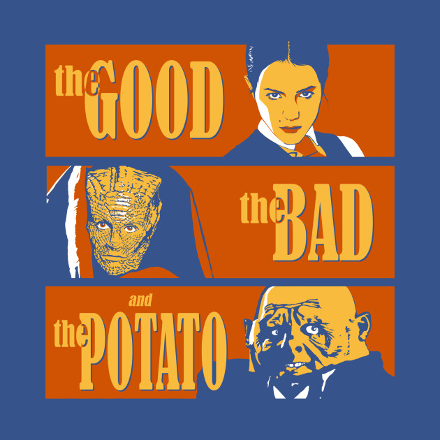 The Good, the Bad, and the Potato - Doctor Who - T-Shirt