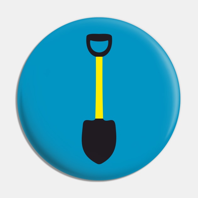 Shovel Design Pin by XOOXOO