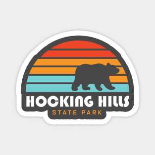 Hocking Hills State Park Bear Sunset Magnet