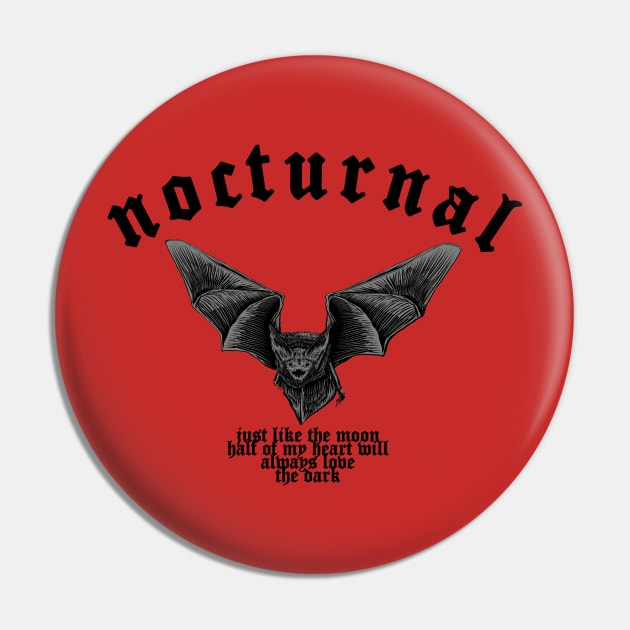 Nocturnal Pin by mbonproject