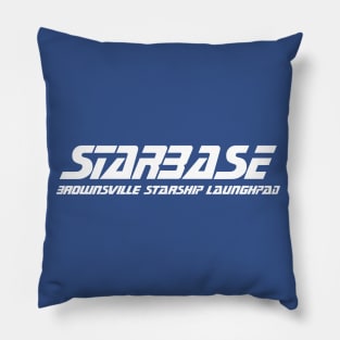 STARBASE - Brownsville Starship Launchpad Pillow