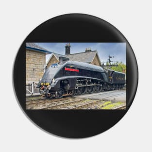 Old Steam train Pin