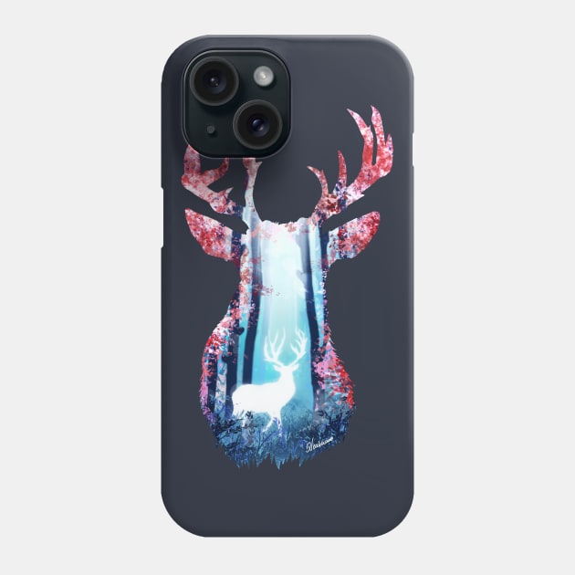 Spirit Deer Phone Case by DVerissimo