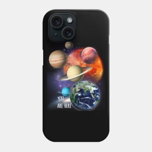 Solar Systems Planet Space Geeks Gift Astronomy Lover Phone Case