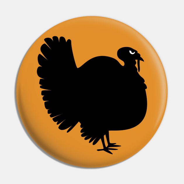 Angry Animals - Turkey Pin by VrijFormaat